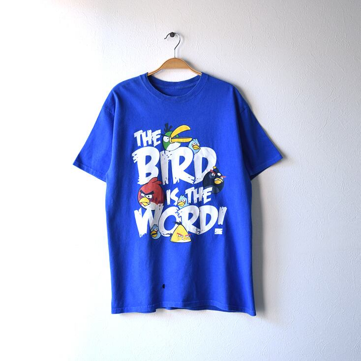 00S アングリーバード コットン 半袖 Tシャツ キャラクター ゲーム ANGRY BIRD @BB0020