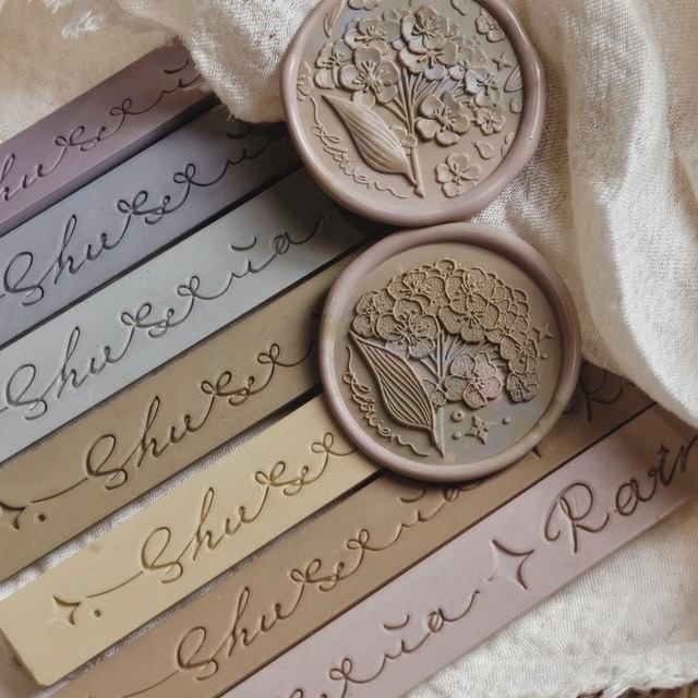 rainbow ashes シーリングワックススティック　7色set