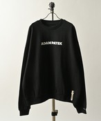 ADAM PATEK logo crewneck (BLK) AP2524025