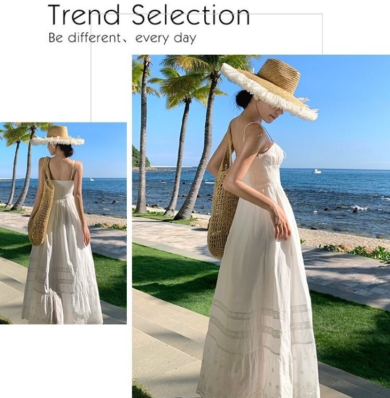 ワンピース ノースリワンピース レディース キャミワンピース ロング丈