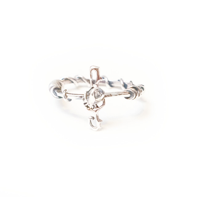 LL.T Rose WIRE RING SILVER