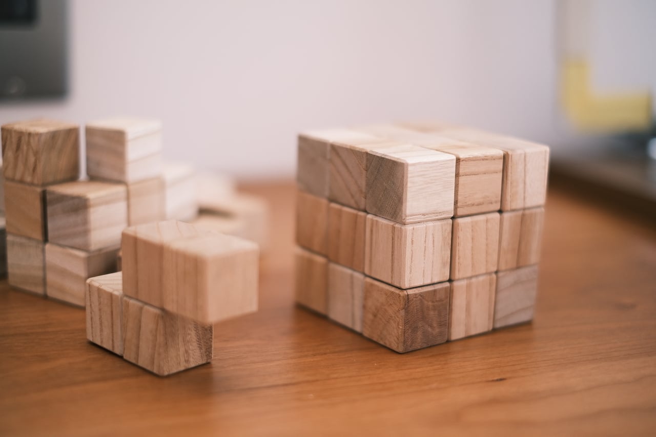 ケヤキの「ブロックパズル」 | 森暮ら商店