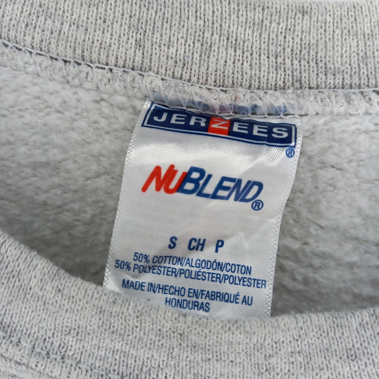 ジャージーズ　クルーネック　スウェット　プリントトレーナー　カレッジ　S