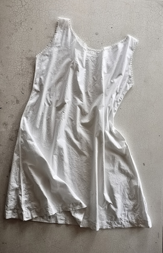 フランス 1900s 球を飲み込んだサーカスレースワンピース アンティーク