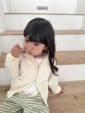〖取寄〗韓国子供服 / 26winter / Digreen / ロエルニットジップアップ / キッズ / 冬服 *S~2XL*