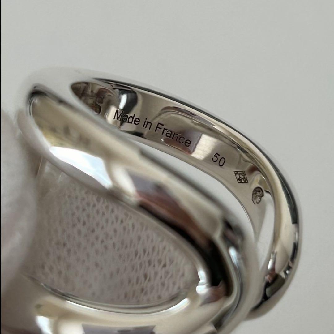 美品】HERMES エルメス リング オスモズ SV925 GM 50 | Swal vintage 美品】HERMES エルメス リング オスモズ SV925 GM 50 | Swal vintage
