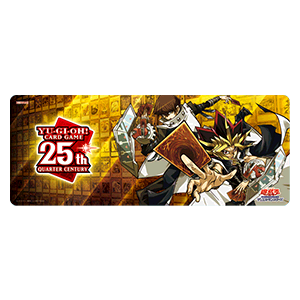 【新品未開封】遊戯王OCG デュエルフィールド QUARTER CENTURY クォーターセンチュリー プレイマット【買取品】