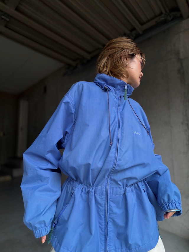 （OT1128）80’s L.L.Bean zip up nylon jacket