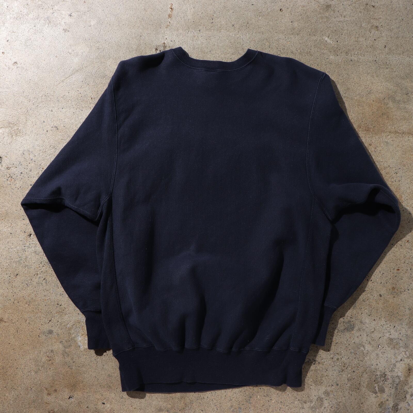 極美品 90s 2XL リバースウィーブ WISCONSIN 紺色 チャンピオン 