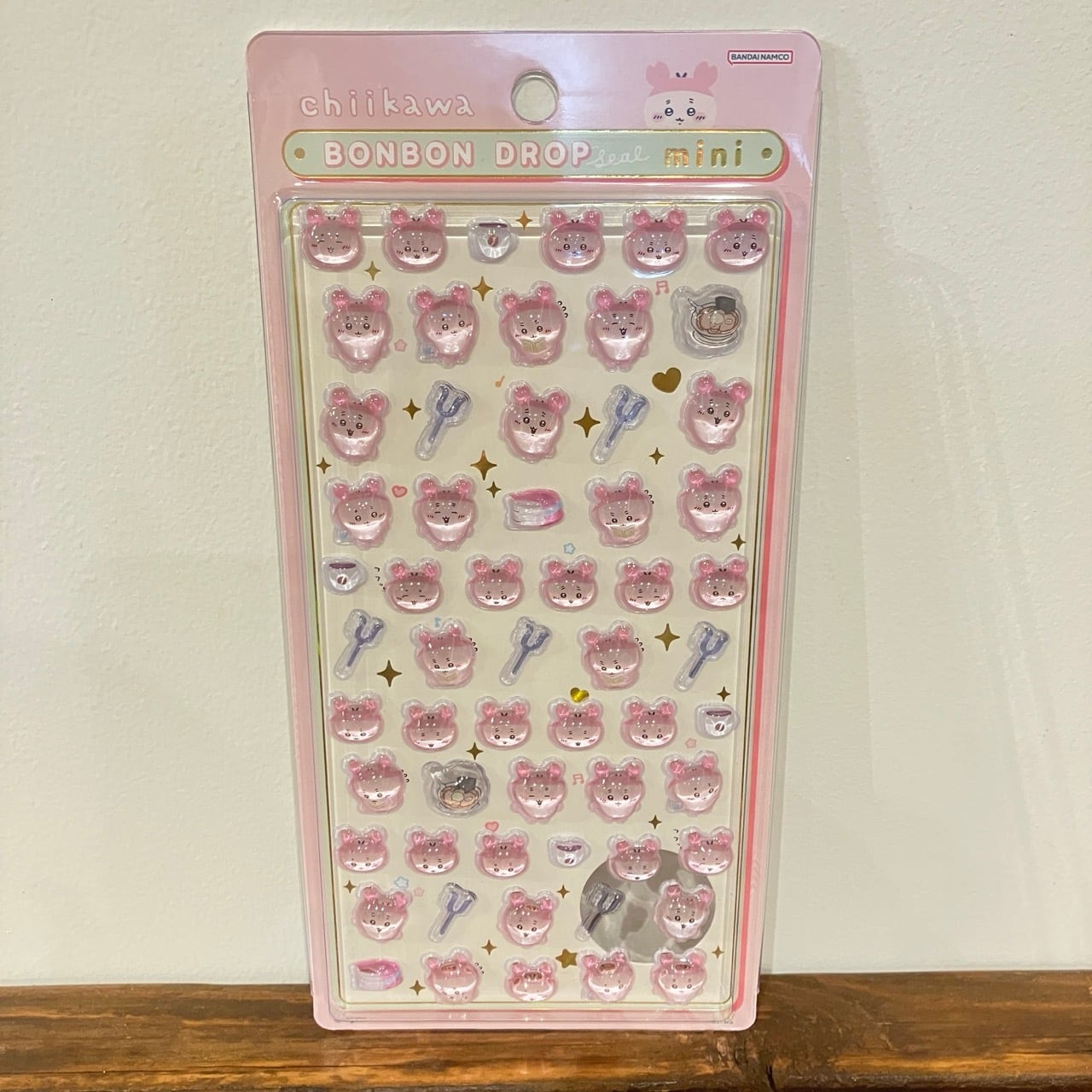 ちいかわ 古本屋 ボンボンドロップシールミニ CA41