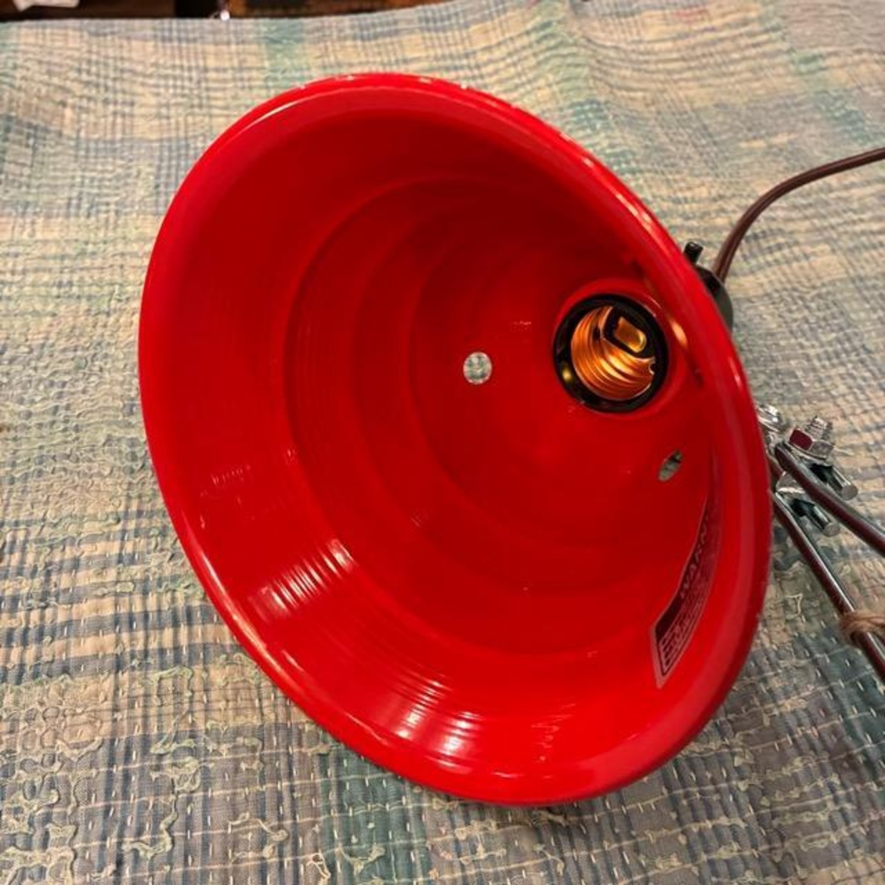 DULTON ALUMINUM CLIP LAMP S, Dalton Aluminum Clip Lamp, Small, Available in 3 Colors: Silver, Olive, and Red, E26, Desk Lamp