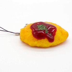 食べちゃいそうな オムレツ 食品サンプル キーホルダー ストラップ マグネット
