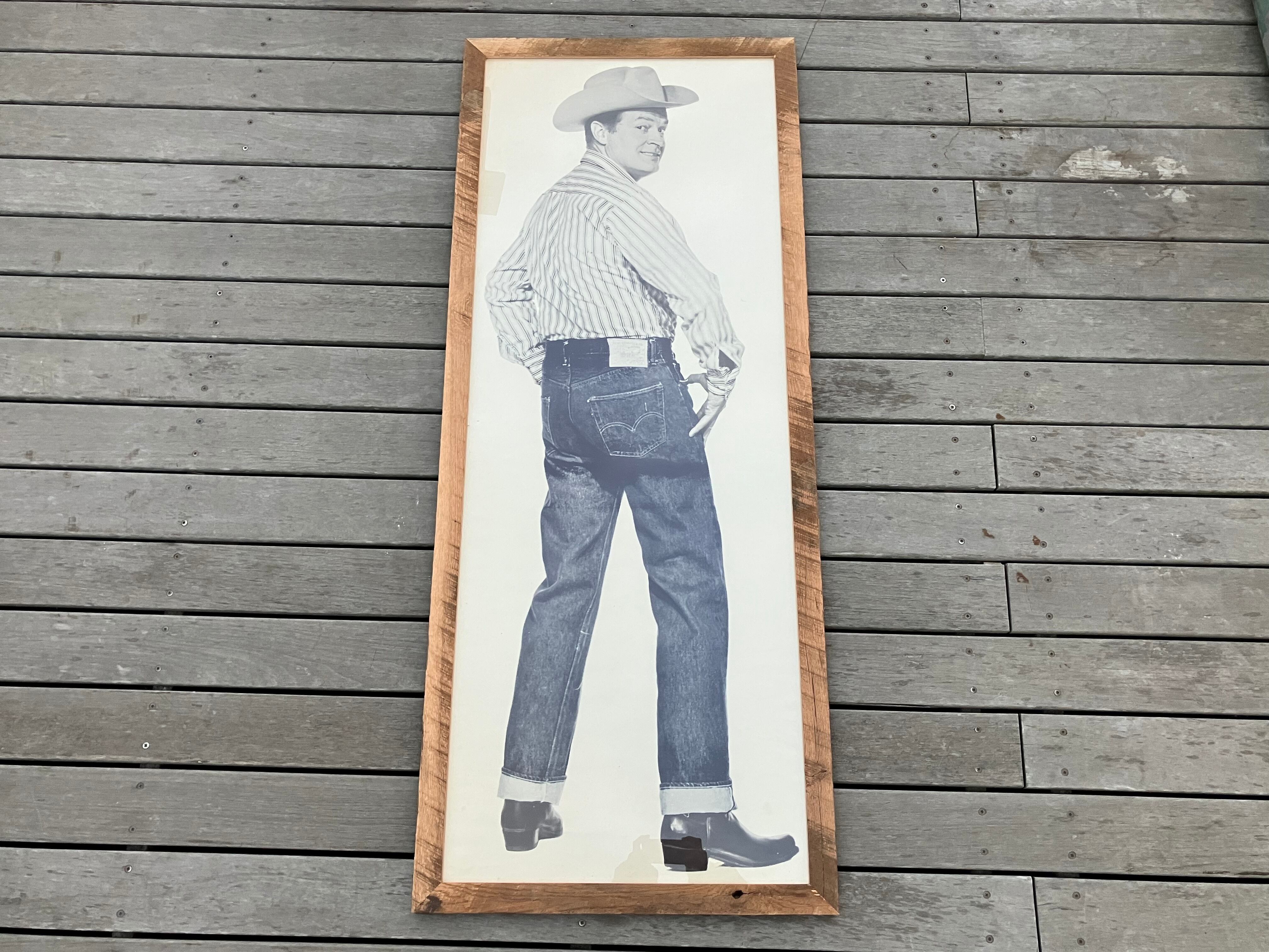 LEVI’S 1959 BOB HOPE STITCHES CONTEST ADVERTISING POSTER 