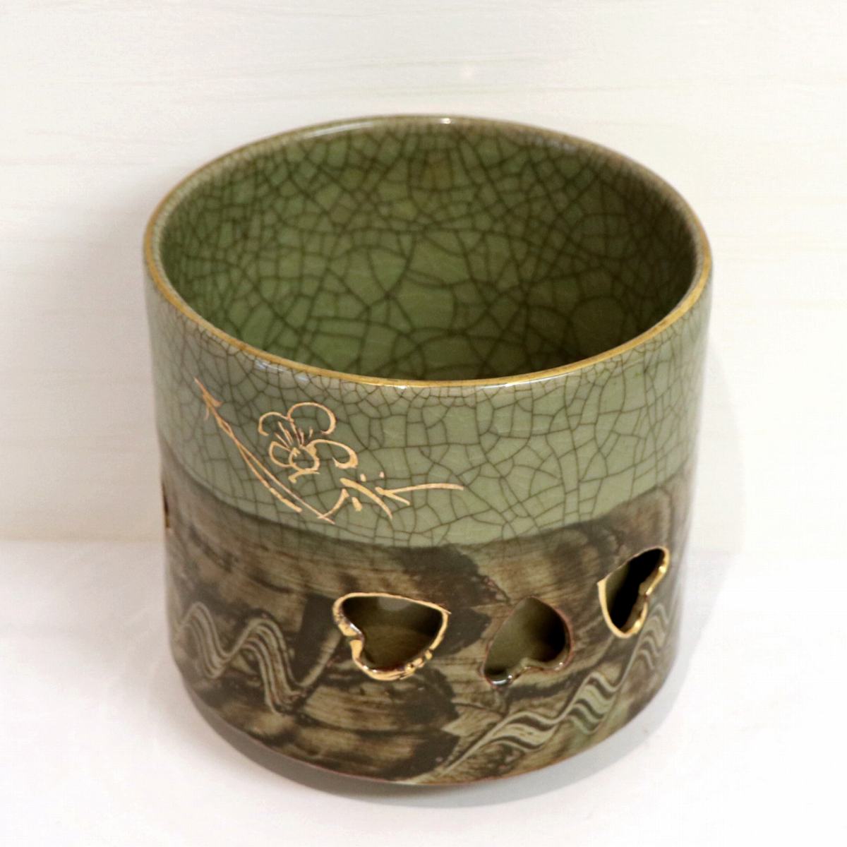 相馬焼 建水 希少 美品 相馬焼・水指・水差し・No.200407-07・梱包サイズ60 | リサイクル