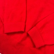 Polo by Ralph Lauren ラルフローレン 長袖 ウール ポロニット L/レッド メンズ