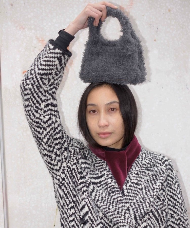 Kota Gushiken / Hand Crochet Denim Hand Bag | AfterSchool Online  