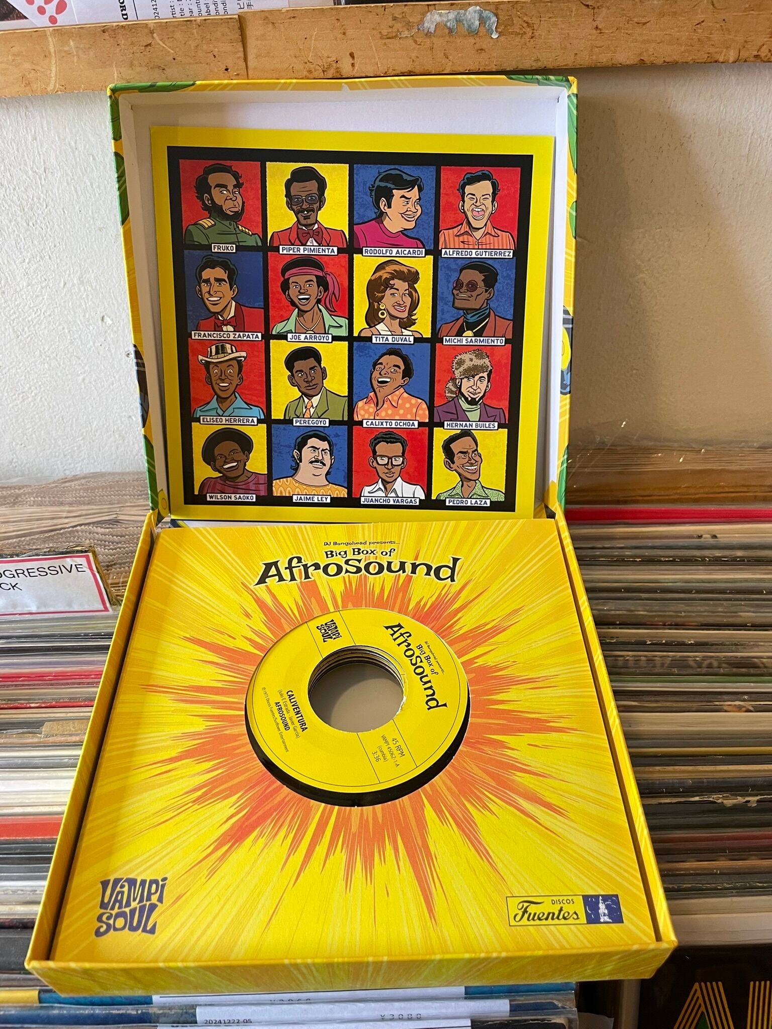 Big Box of AfroSound 7インチ 10枚セット　クンビア Big Box of AfroSound 7インチ 10枚セットクンビア