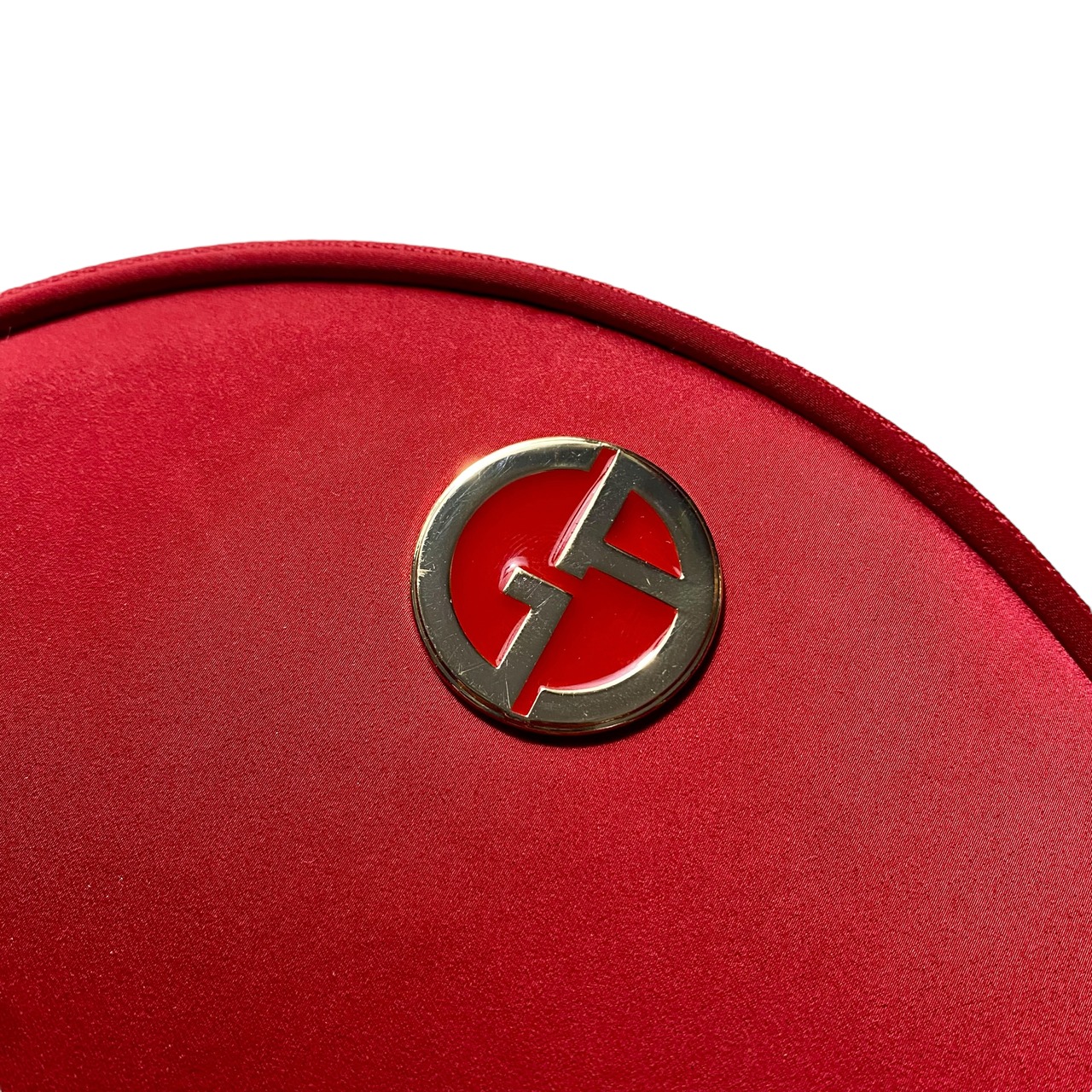 GIORGIO ARMANI round pouch