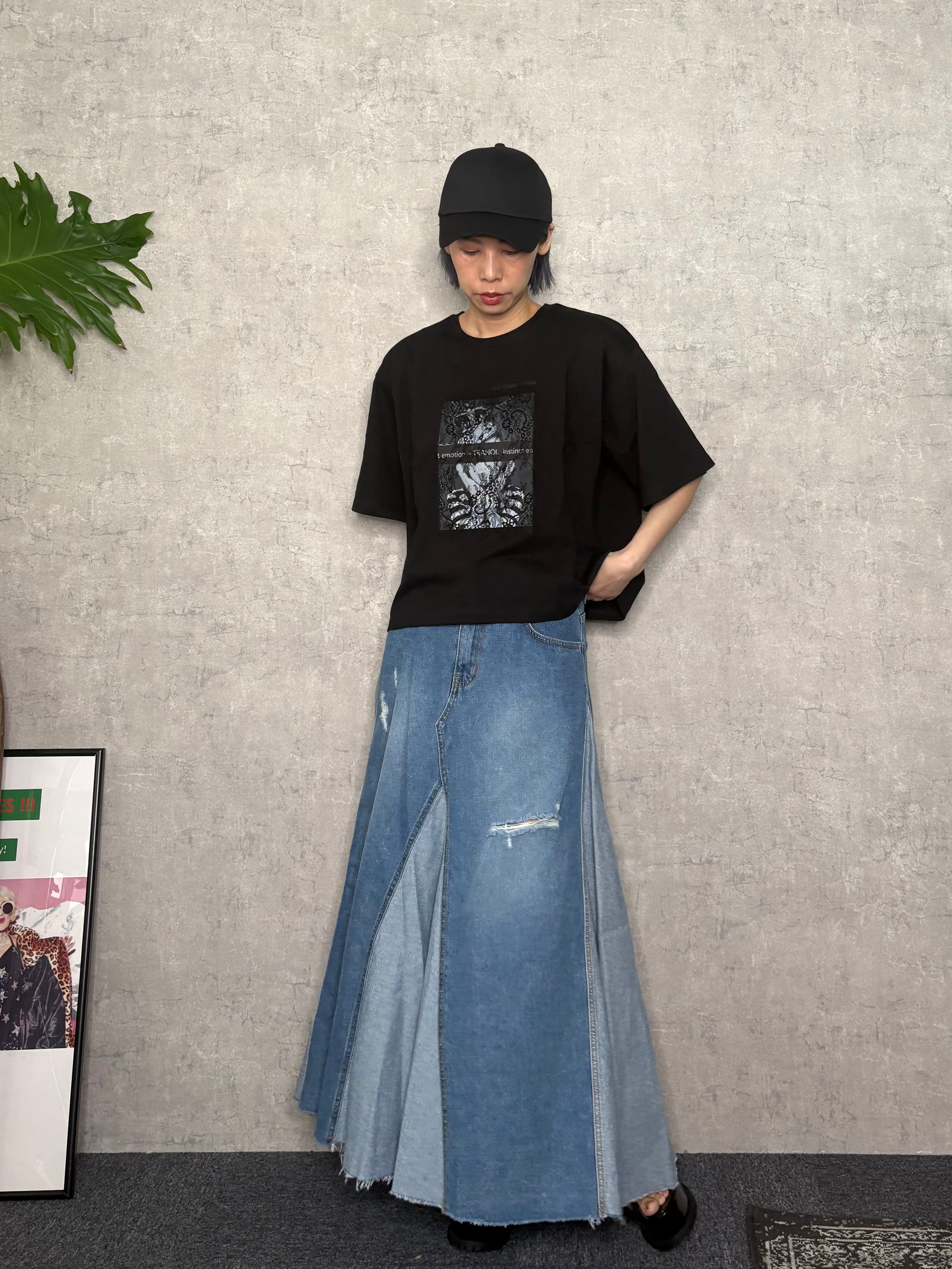 TRANOI 【新品】レースフェイスワイドTシャツ race face wide tee 242J227 | TRANOI.offical STORE
