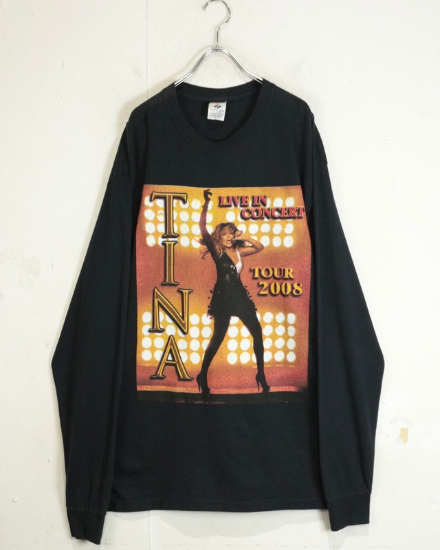 【Caka act2】00’s “Tina Turner” Loose L/S T-Shirt