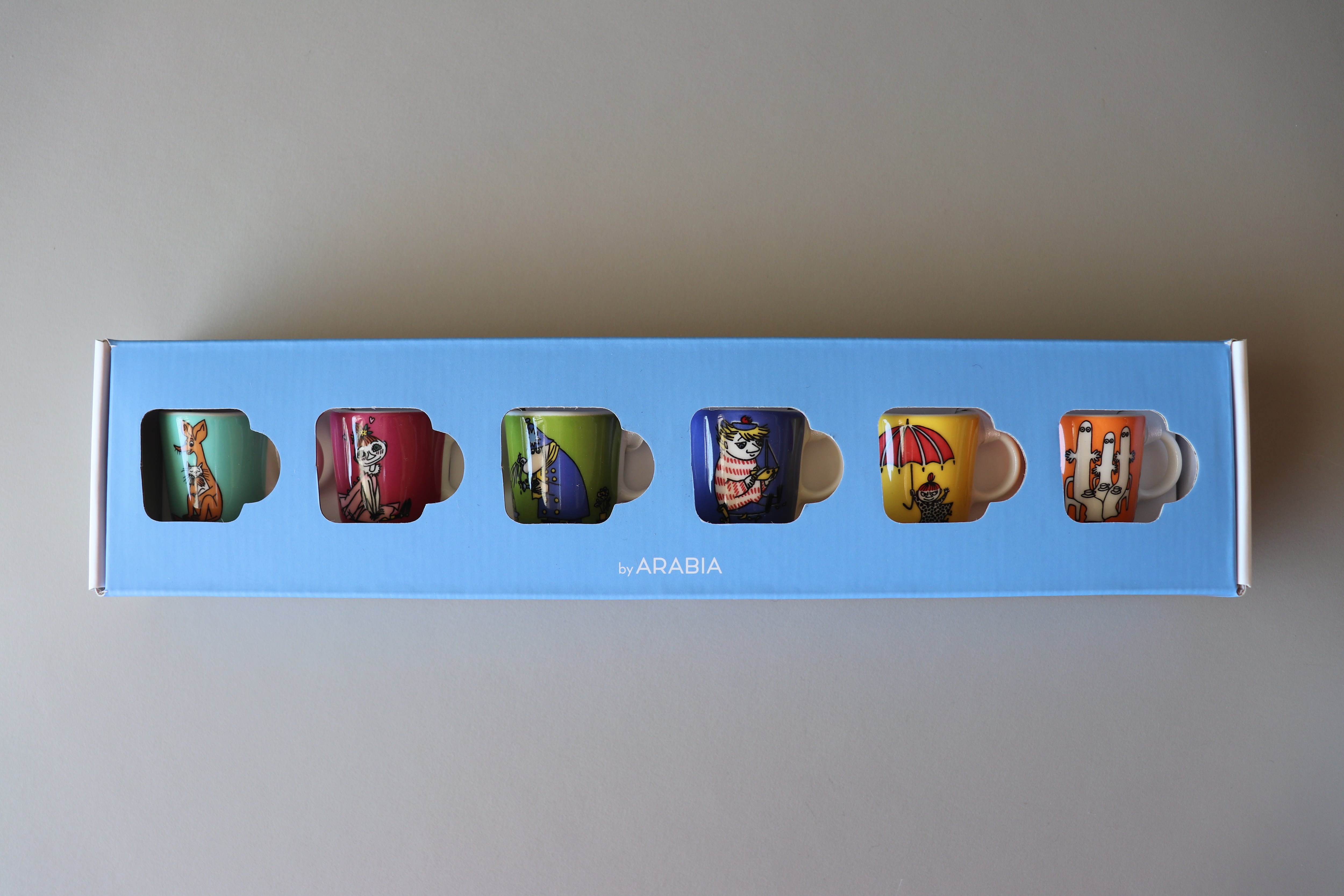 ARABIA/アラビア ムーミン ミニマグ 6ピースセット クラシック3