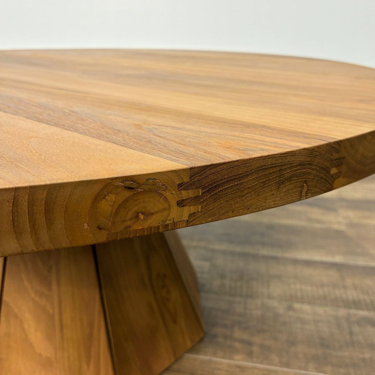 ASPLUND dareels JATI WL ROUND COFFEE TABLE 900 アスプルンド ダリールズ ジャティーWL ラウンドコーヒーテーブル 900mm ラウンドテーブル 天然木 ナチュラル【未使用品】【未開封】【250サイズ】