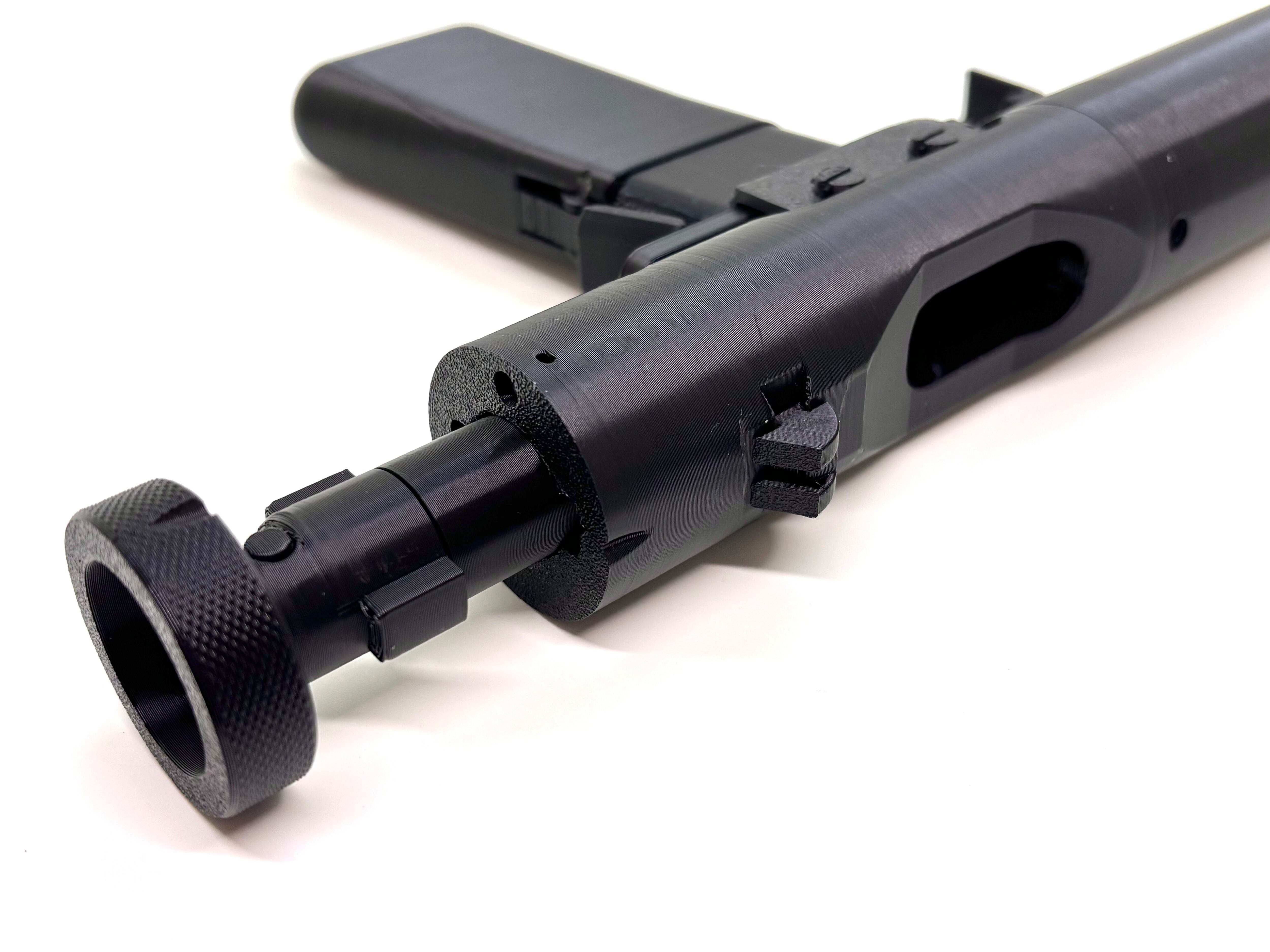 Welrod ウェルロッド消音拳銃 レプリカモデル（金属なし、発射機能なし