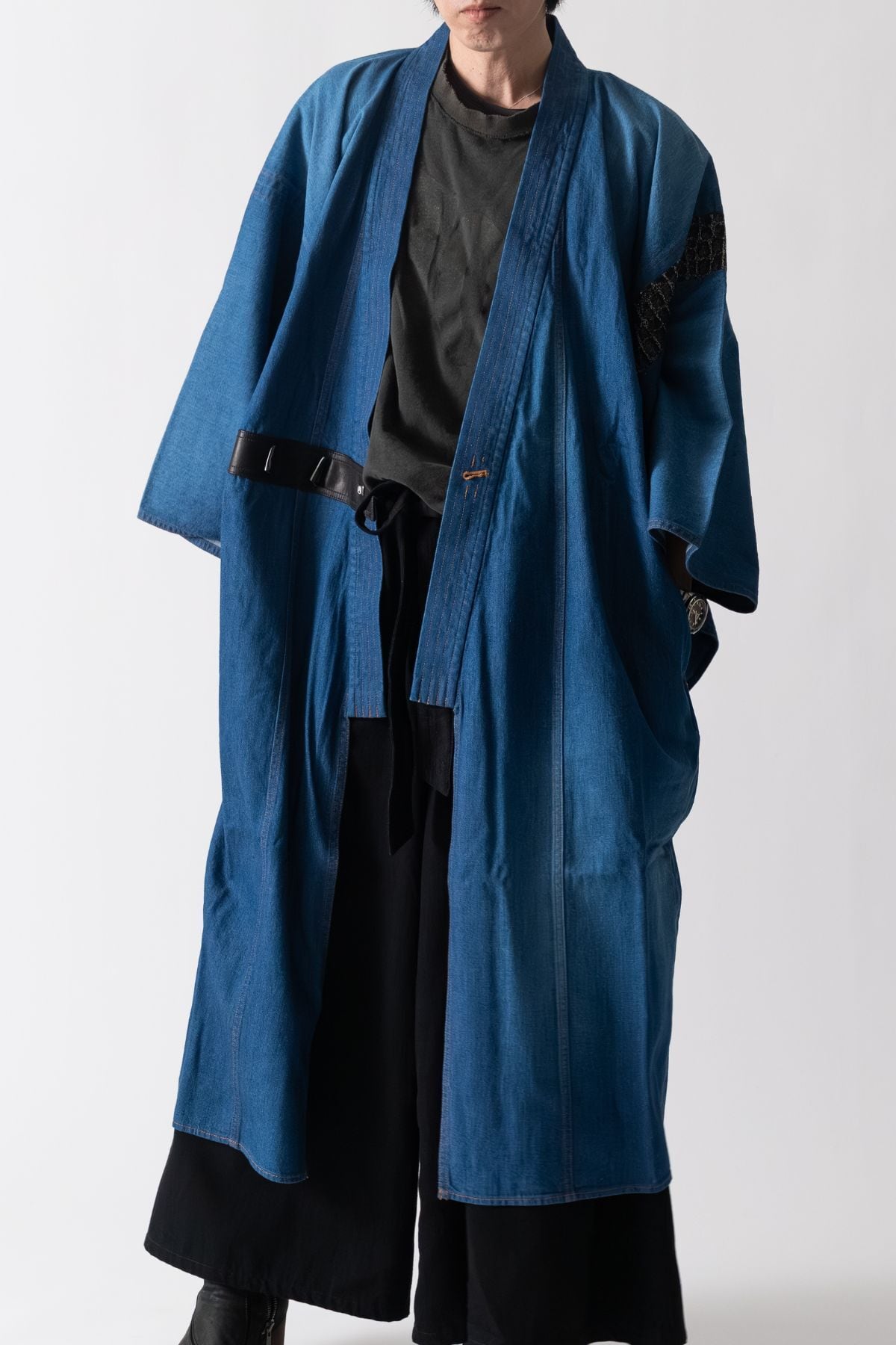 数量限定｜残りわずか】INDIGO KIMONO HAORI COAT ― 岡山産デニム