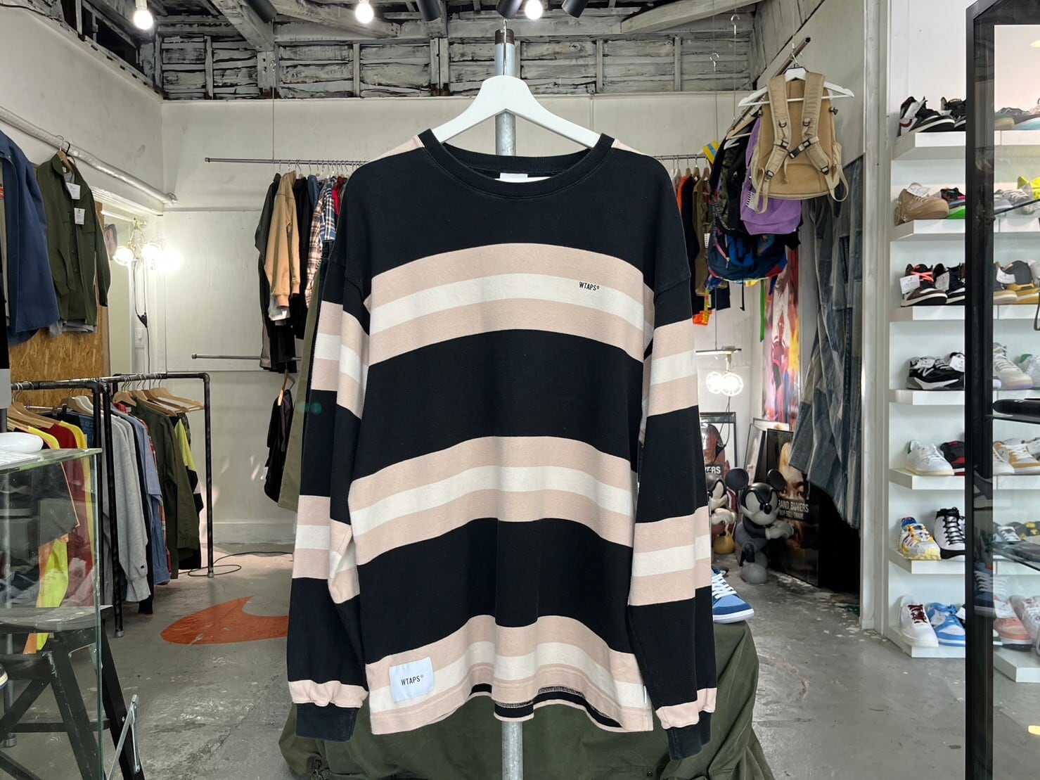 WTAPS VATOS LS TEE BLACK 03 201ATDT-CSM27 21584 | BRAND WTAPS VATOS LS TEE BLACK 03 201ATDT-CSM27 21584 | BRAND