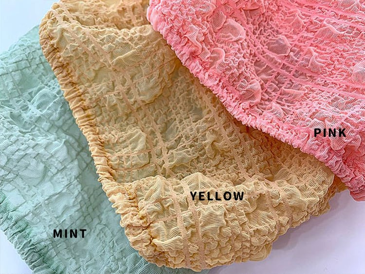 【SALE】bubble crop top XS ~ XL 3color / 犬服 夏 新作 タンクトップ 可愛い 犬の服 ショート丈 シンプル ドッグウェア 涼しい 袖なし ペット洋服 b1