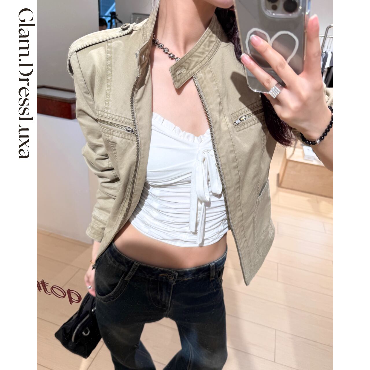 Military Zip Jacket_K25