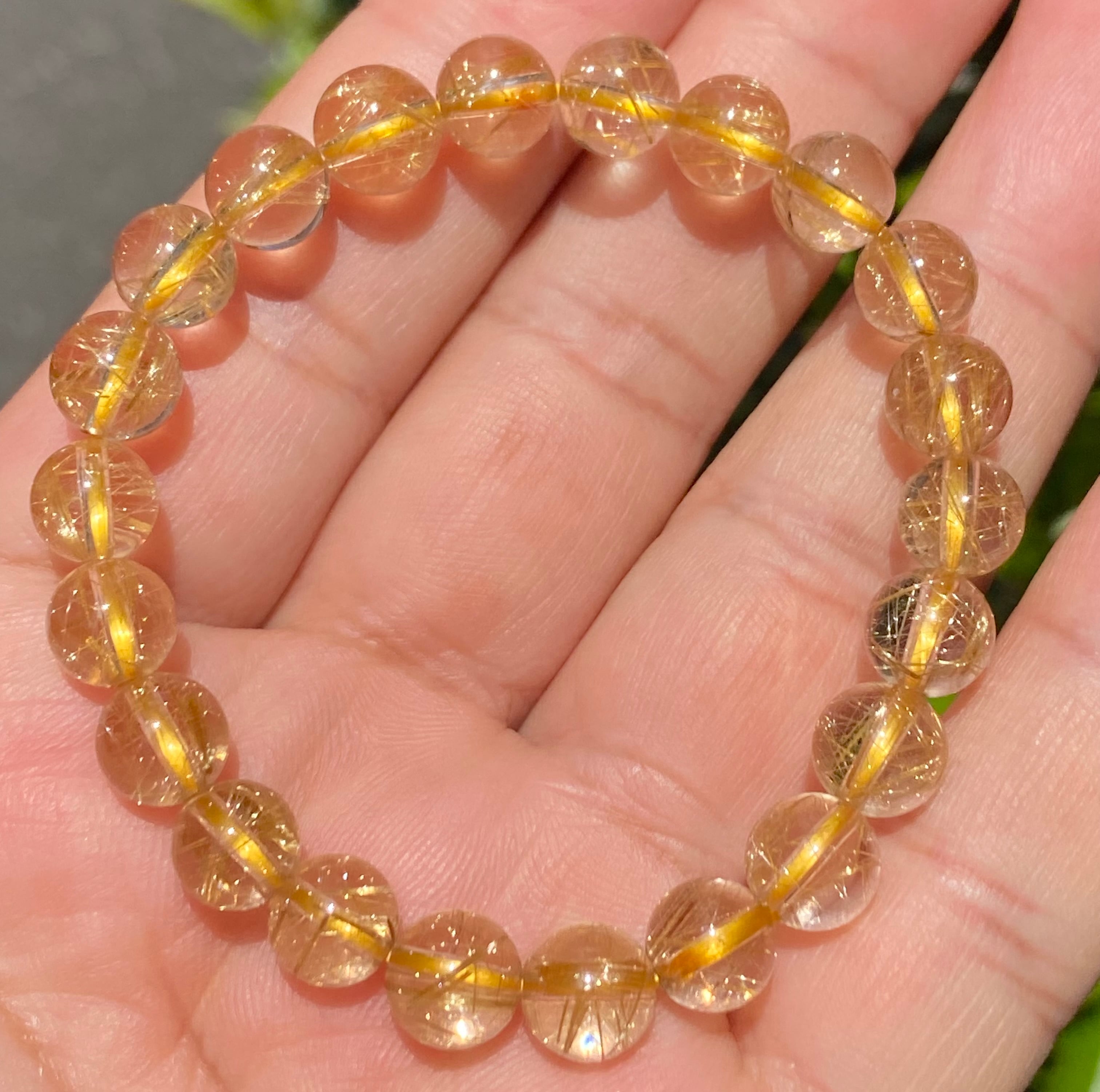 厳選 ガネッシュヒマール産ヒマラヤ水晶 くりぬきリング17号 手作り