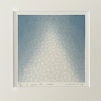 笠井正博 KASAI Masahiro "la neige du adieu 別れの雪 " silkscreen print, sheet thumbnail 1