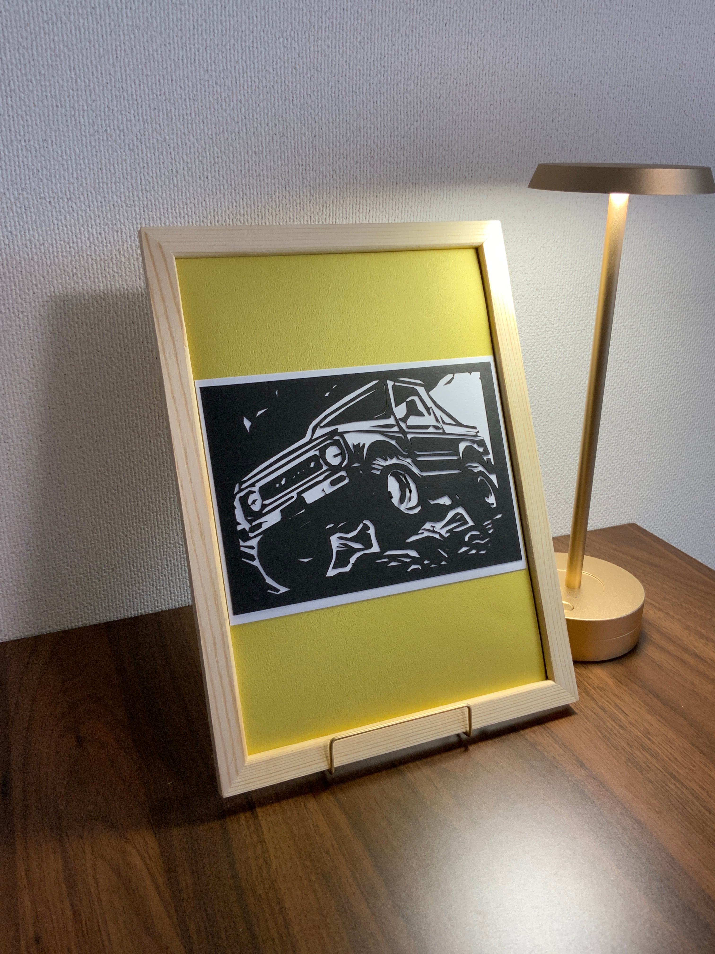 車部品（様）専用 504-Car-ジムニー切り絵 | PAY ID