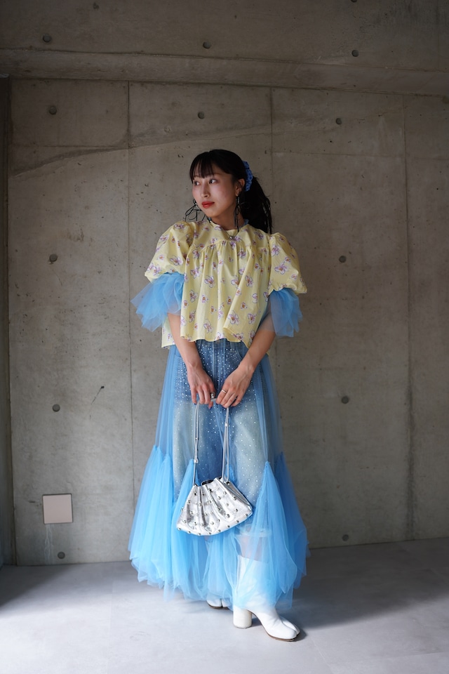 LAKE BREEZE FLORAL TOP