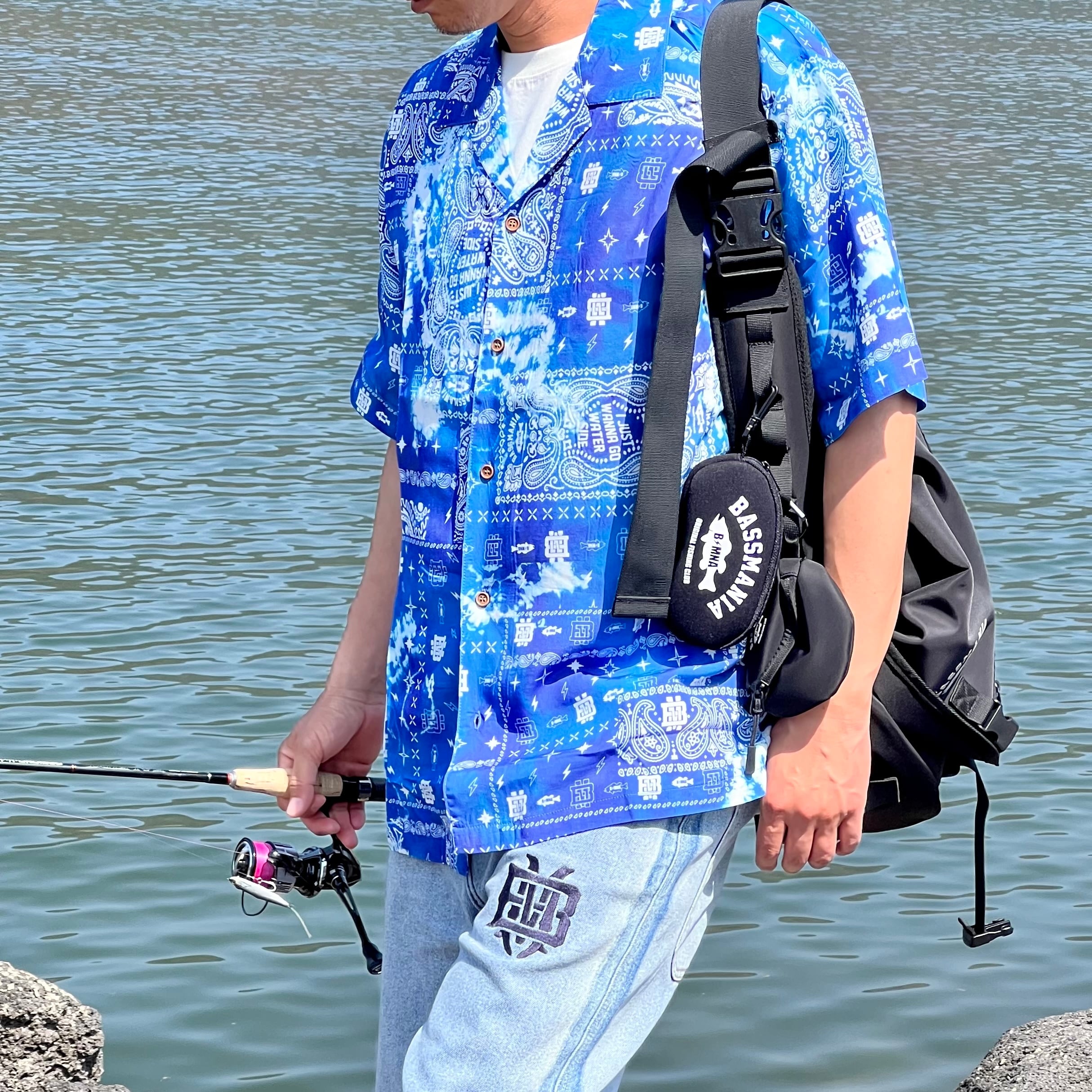 BANDANA DENIM アロハシャツ［LIMITED］ | bassmania.jp