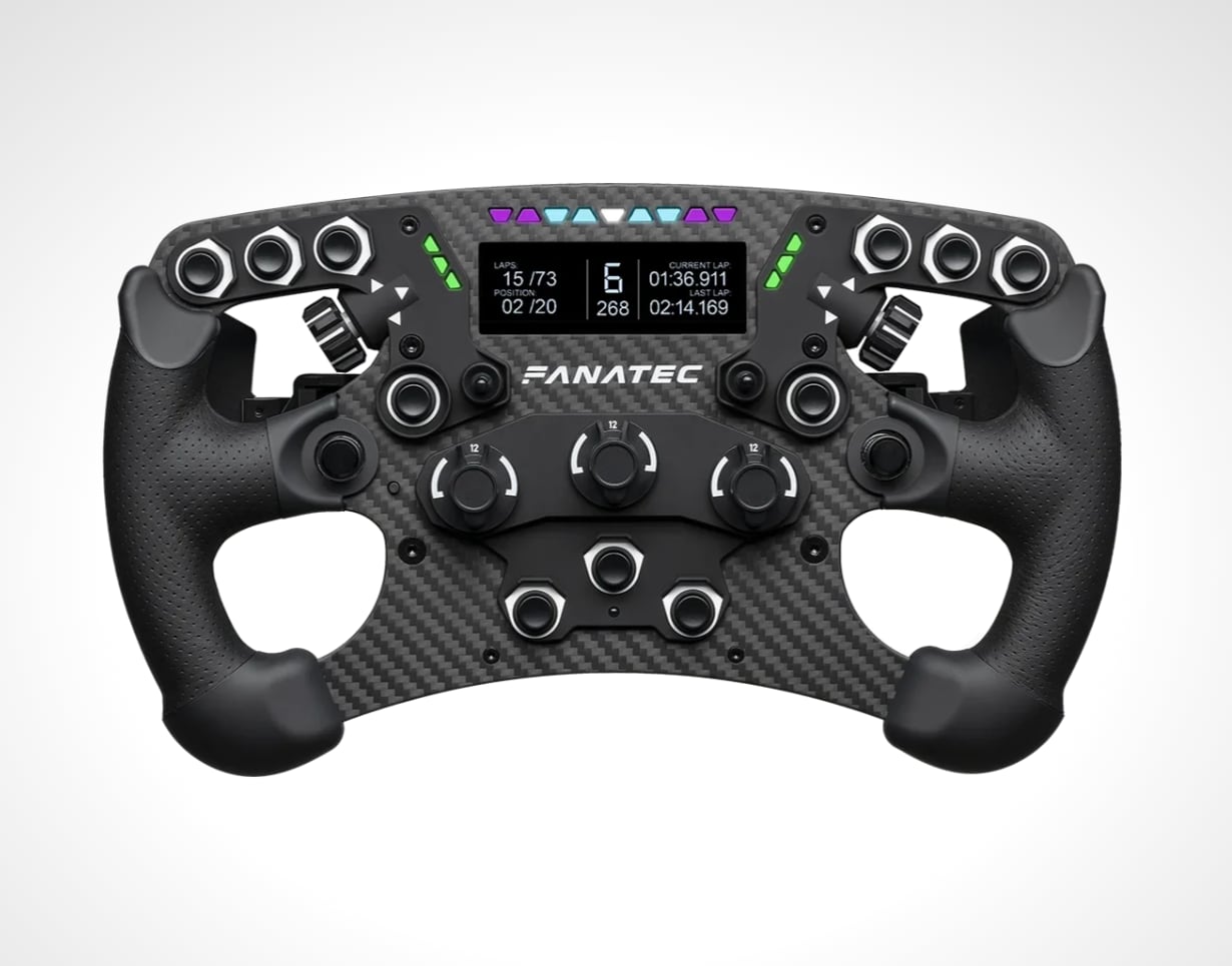 FANATEC／国内正規代理店】ClubSport Steering Wheel Formula V3 + QR2