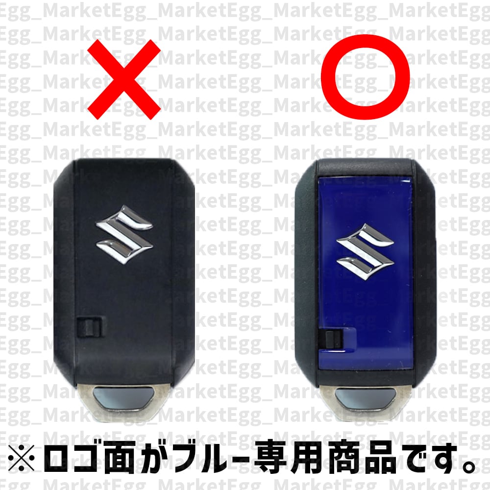 S34E スズキ ハイブリッド用 スマートキー キーケース キーカバー 黒