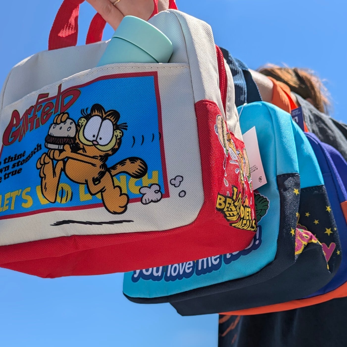 【 Lunch Bag / ランチバッグ 】Barney & Friends（ バーニーアンドフレンズ ） / お弁当箱入れ〚アメリカン雑貨 アメトイ〛