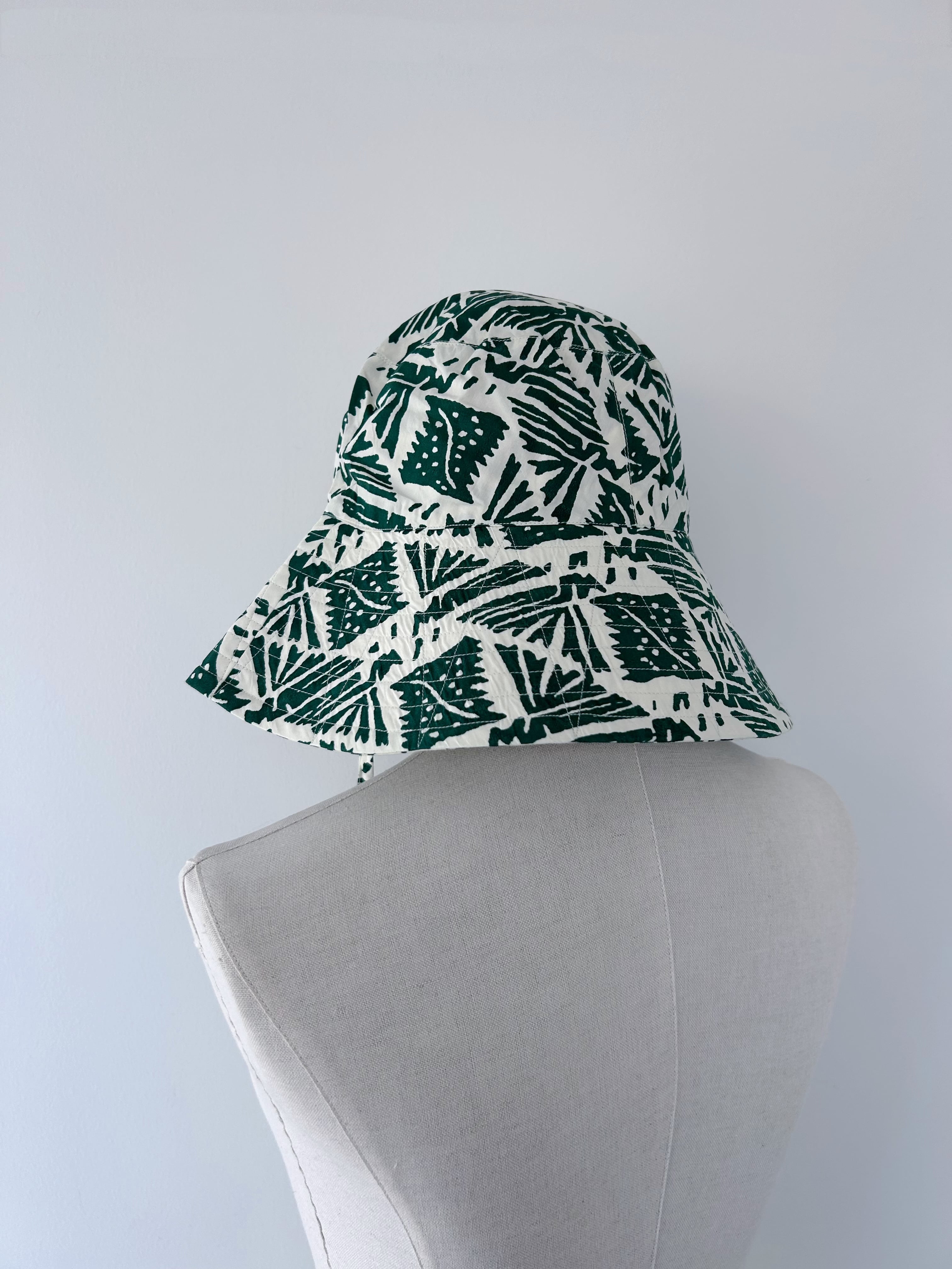 Sara Mallika Cotton Poplin Print Hat | KOKO