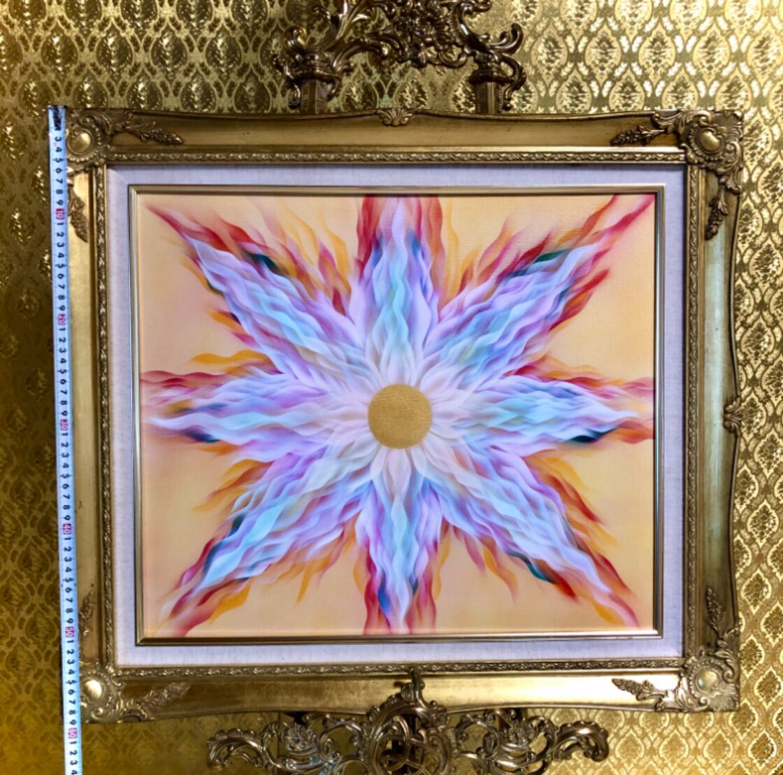 スピリチュアルエナジーアート】特大大天使ミカエルF10号開運絵画 