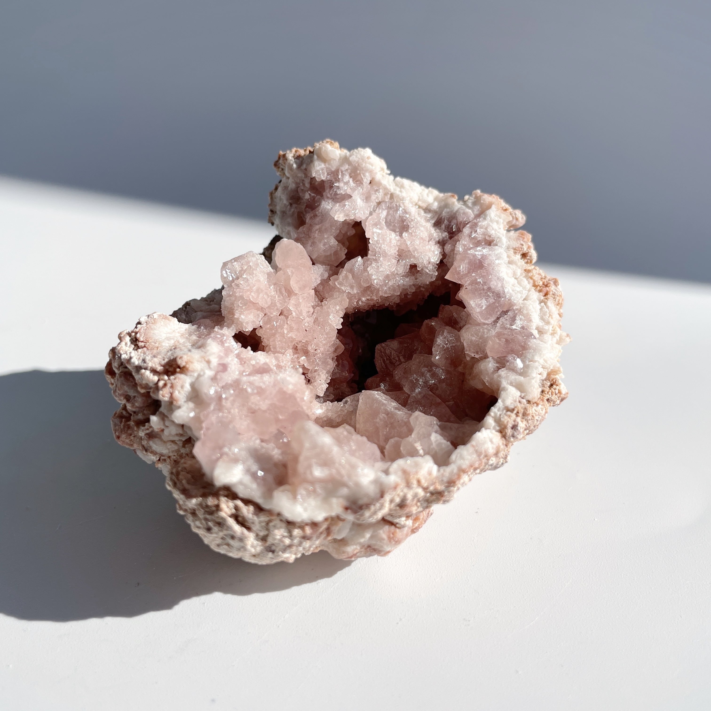 ピンクアメジスト 原石／ジオード 08◇ Pink Amethyst Geode◇天然石