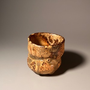 備前酒呑　Bizen sake cup