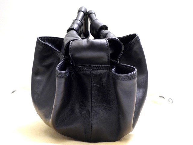 ロエベLOEWE ナッパアイレ 巾着型 レザー トートバッグ バッグ