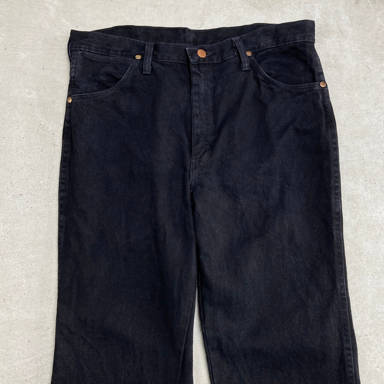 00年代 Wrangler ラングラー ブラックデニムパンツ 936WBK メンズW34 