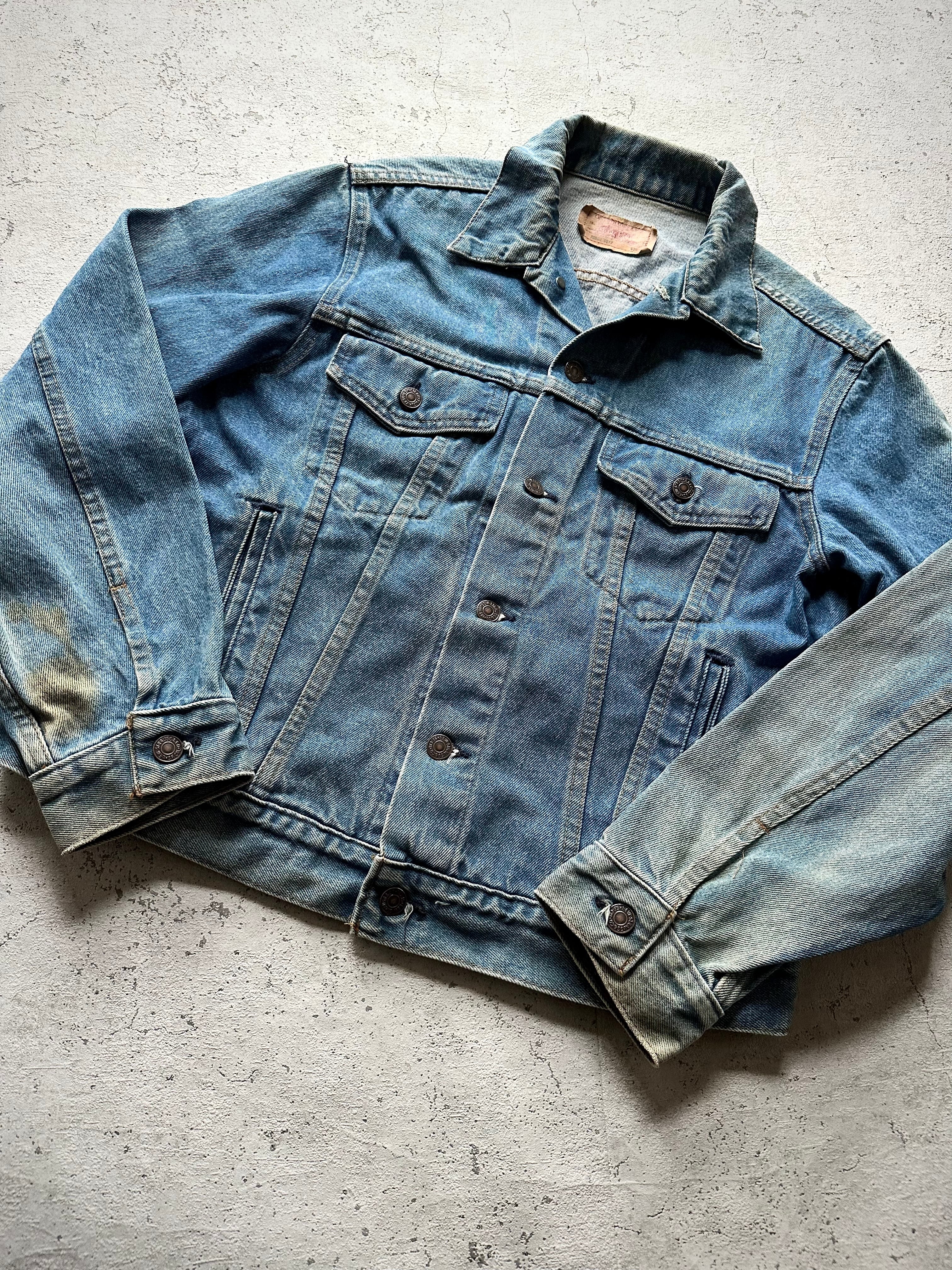 80s USA製 LEVI'S 70506 DENIM JACKET 42-R OLD VINTAGE アメリカ製