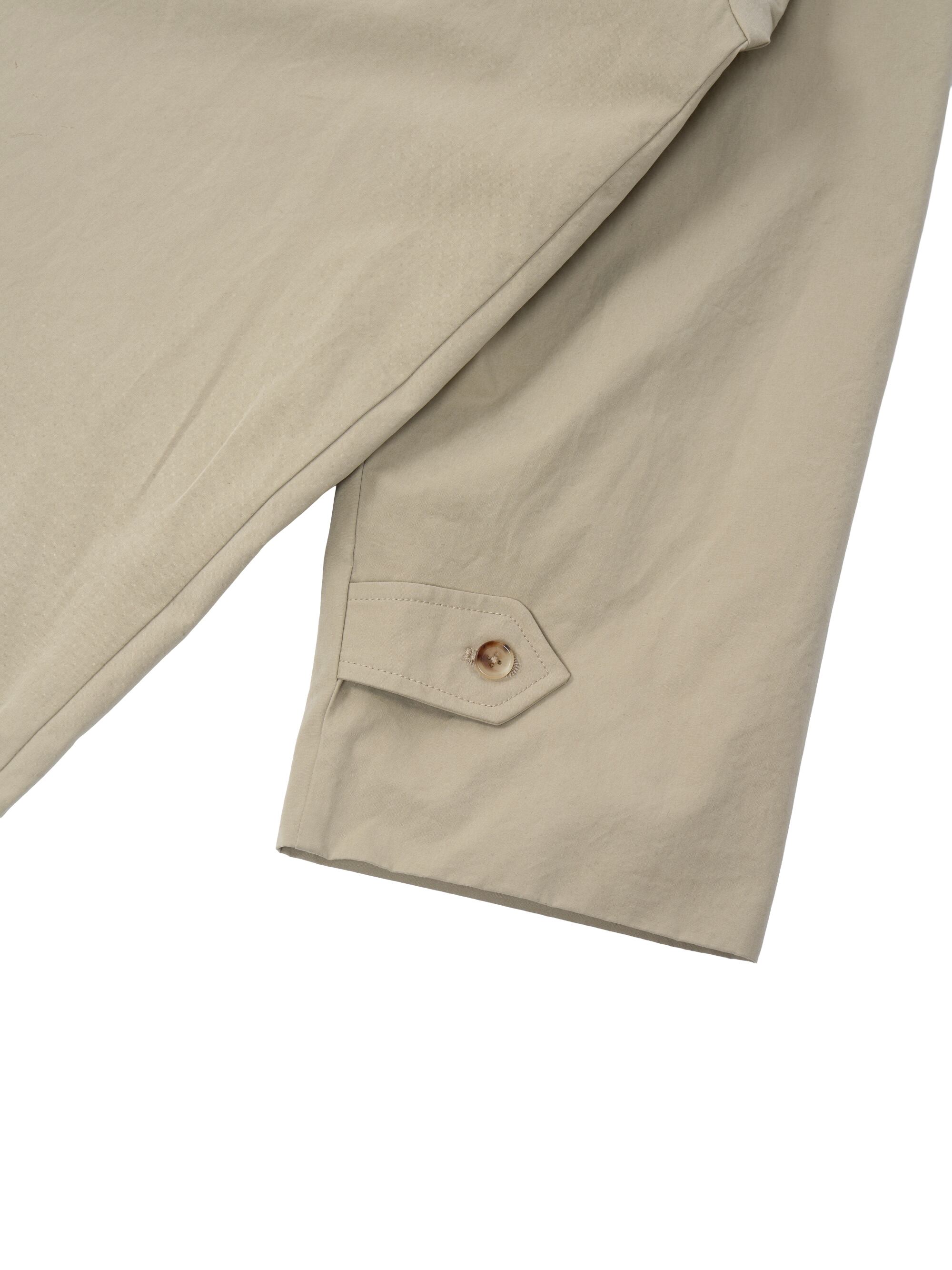 Cotton Bal Collar Over Coat (beige) | OVY