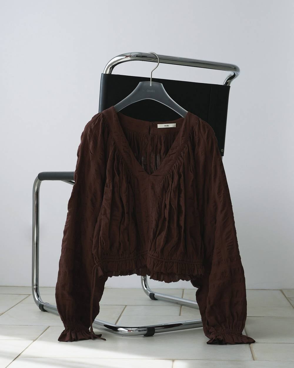 anuke 】Gather Volume Blouse | valance 福井｜レディース セレクト
