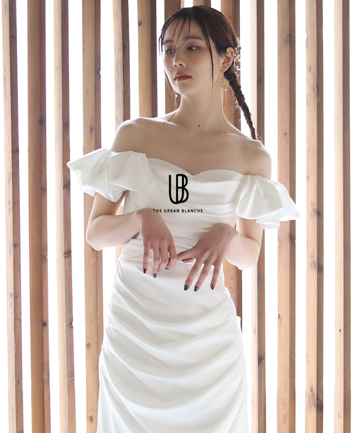 NEW】【THE URBAN BLANCHE ORIGINAL 】 2WAY マーメードドレス NEW】【THE URBAN BLANCHE ORIGINAL 】 2WAY マーメードドレス