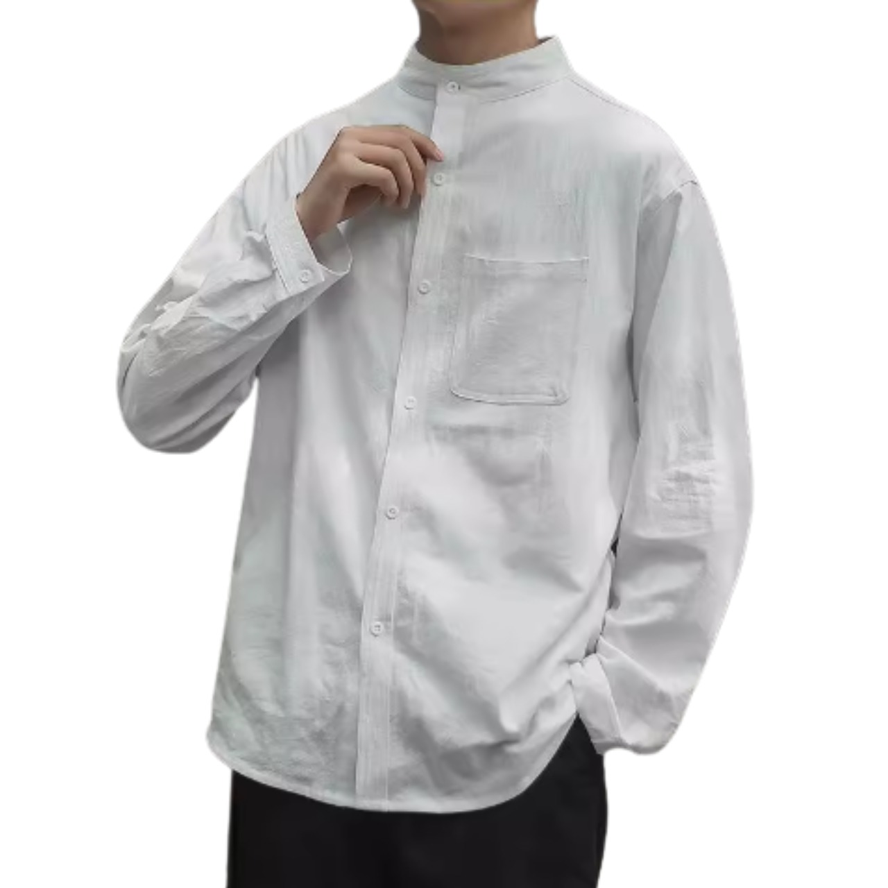 バンドカラーワイドシャツ　 TB1734・画像9